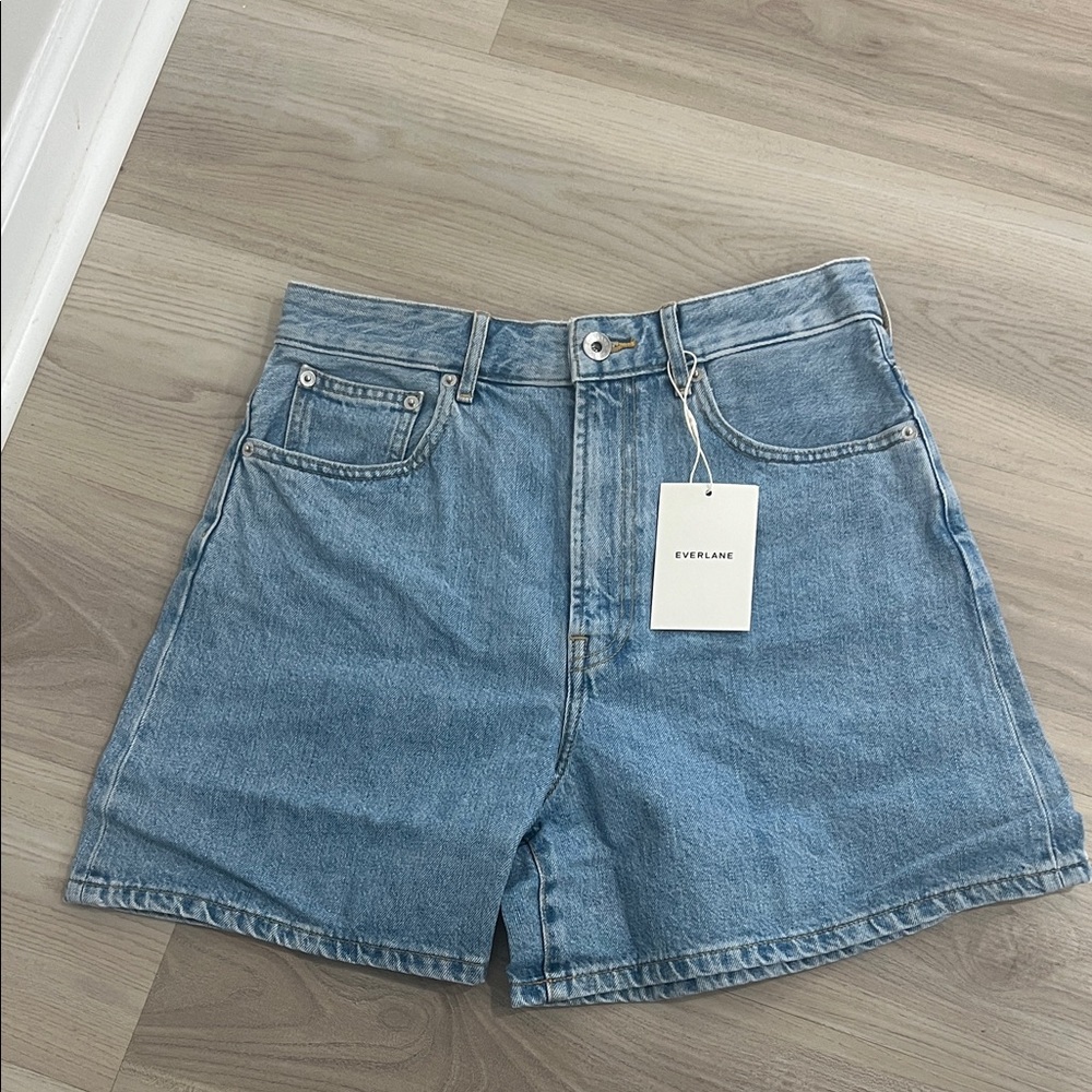 Everlane Women's Light Blue Jean Shorts